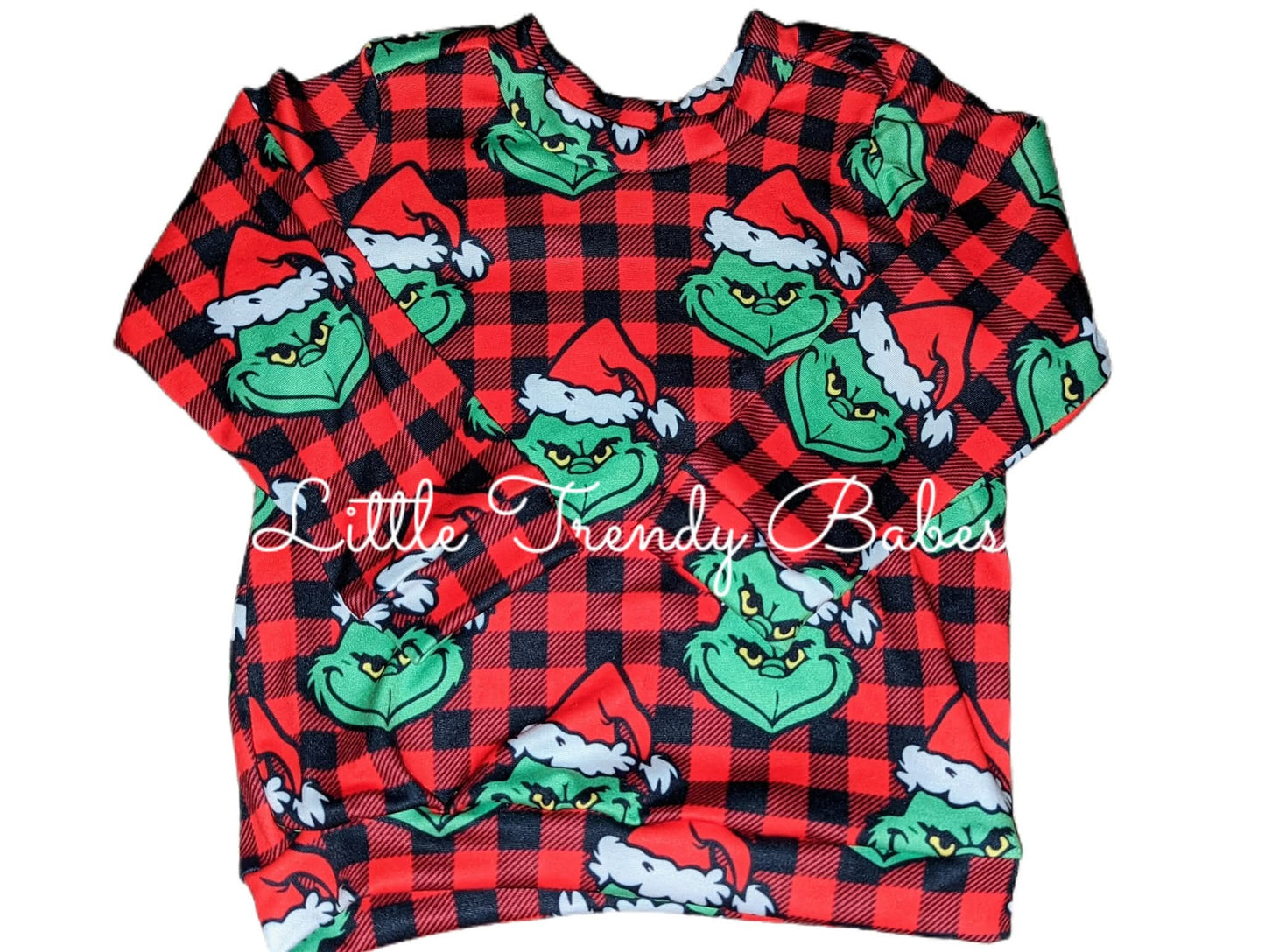 Plaid green guy (7/8Y-9/10Y)