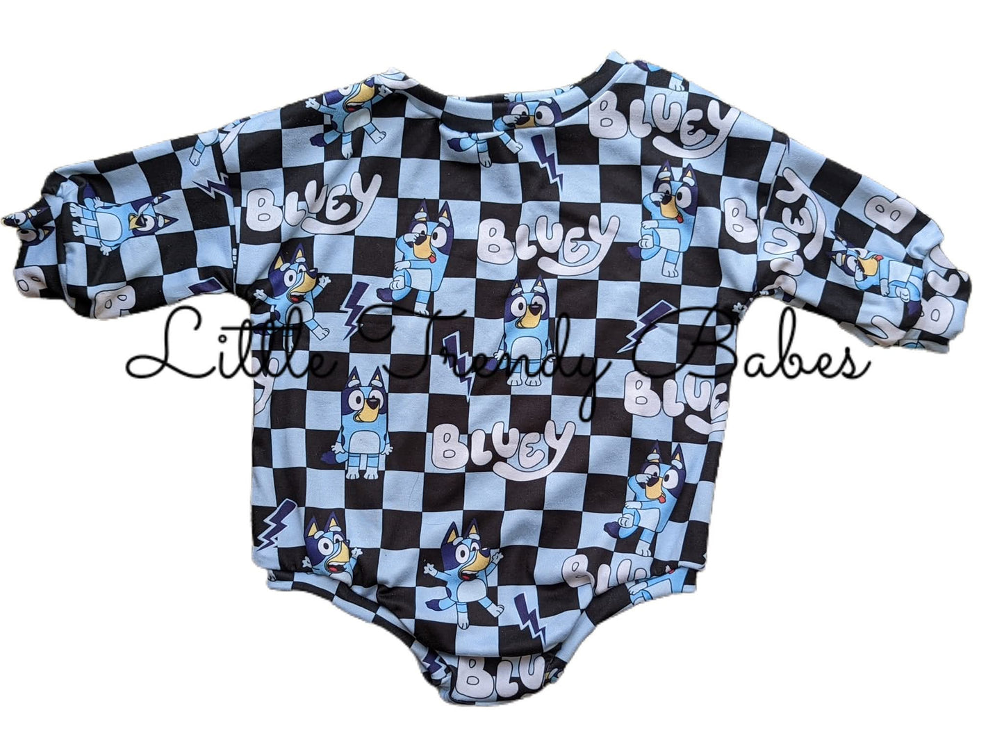 Checkered bluey (7/8Y-9/10Y)