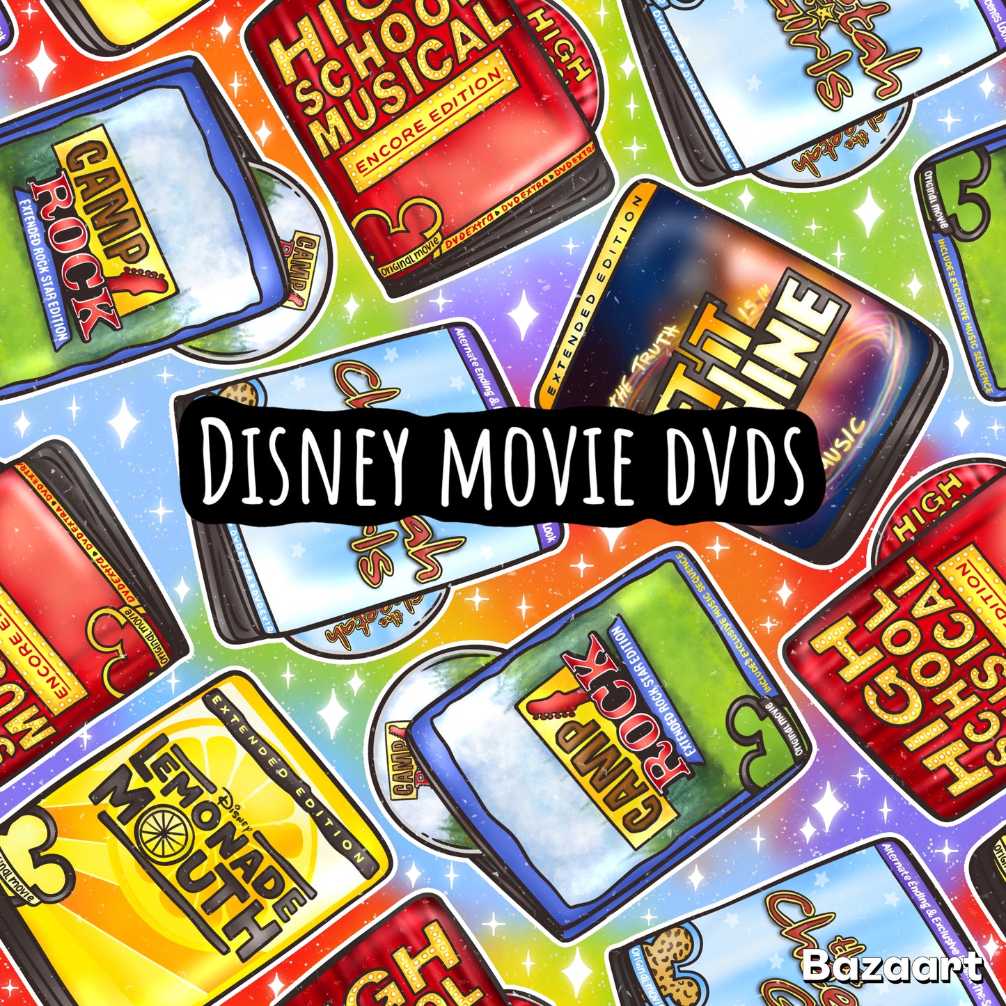 Disney movie dvds (12/18M-3T)