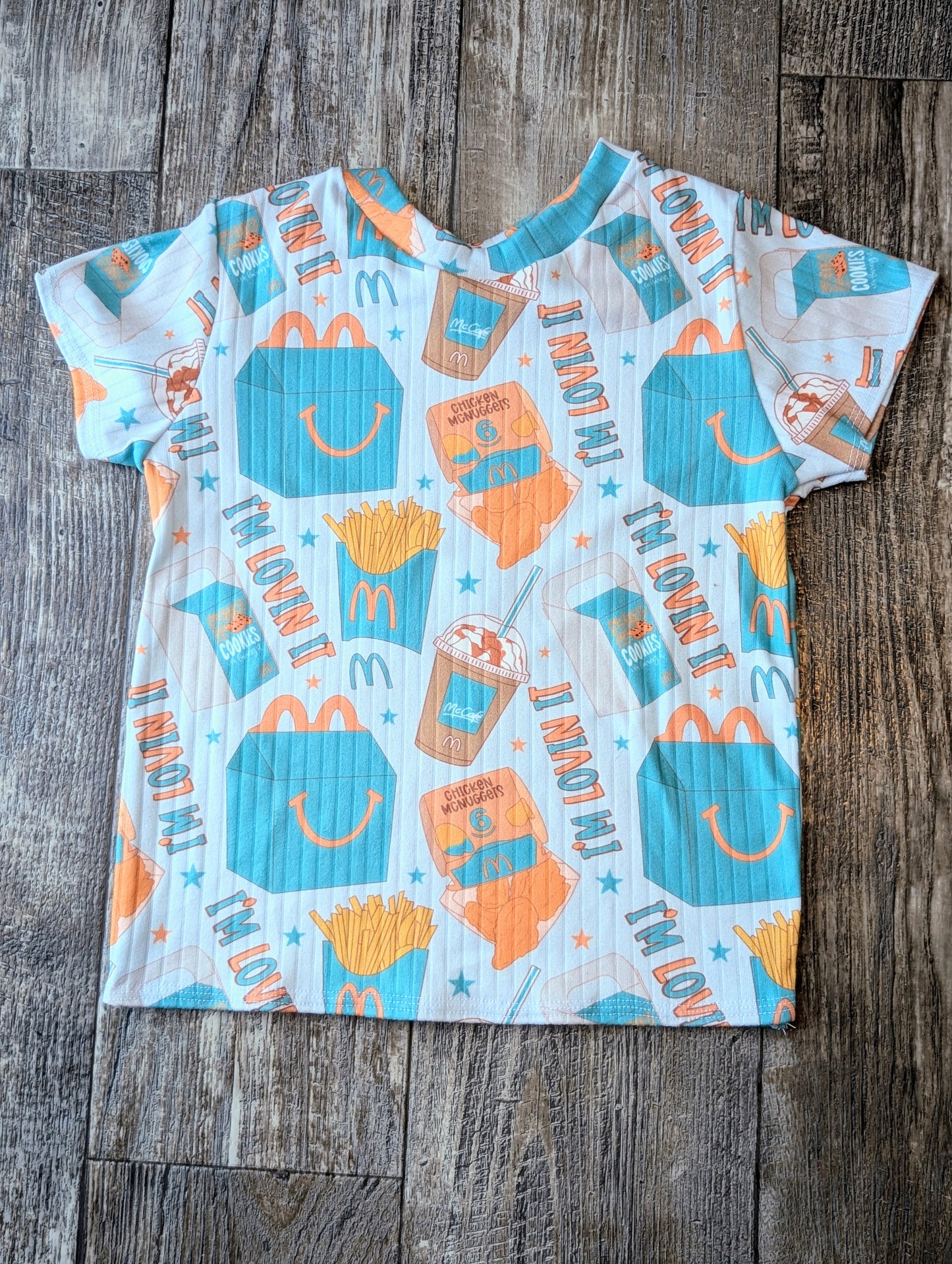 Blue McDonald's (12/18M-3T)