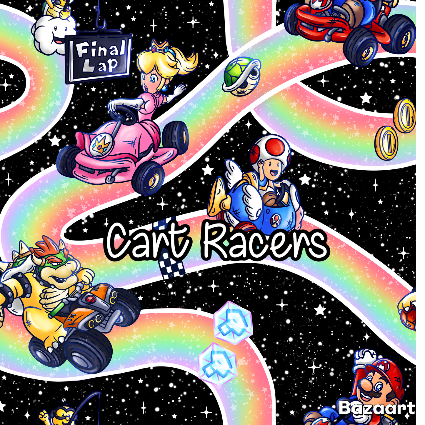 Cart Racers (12/18M-3T)